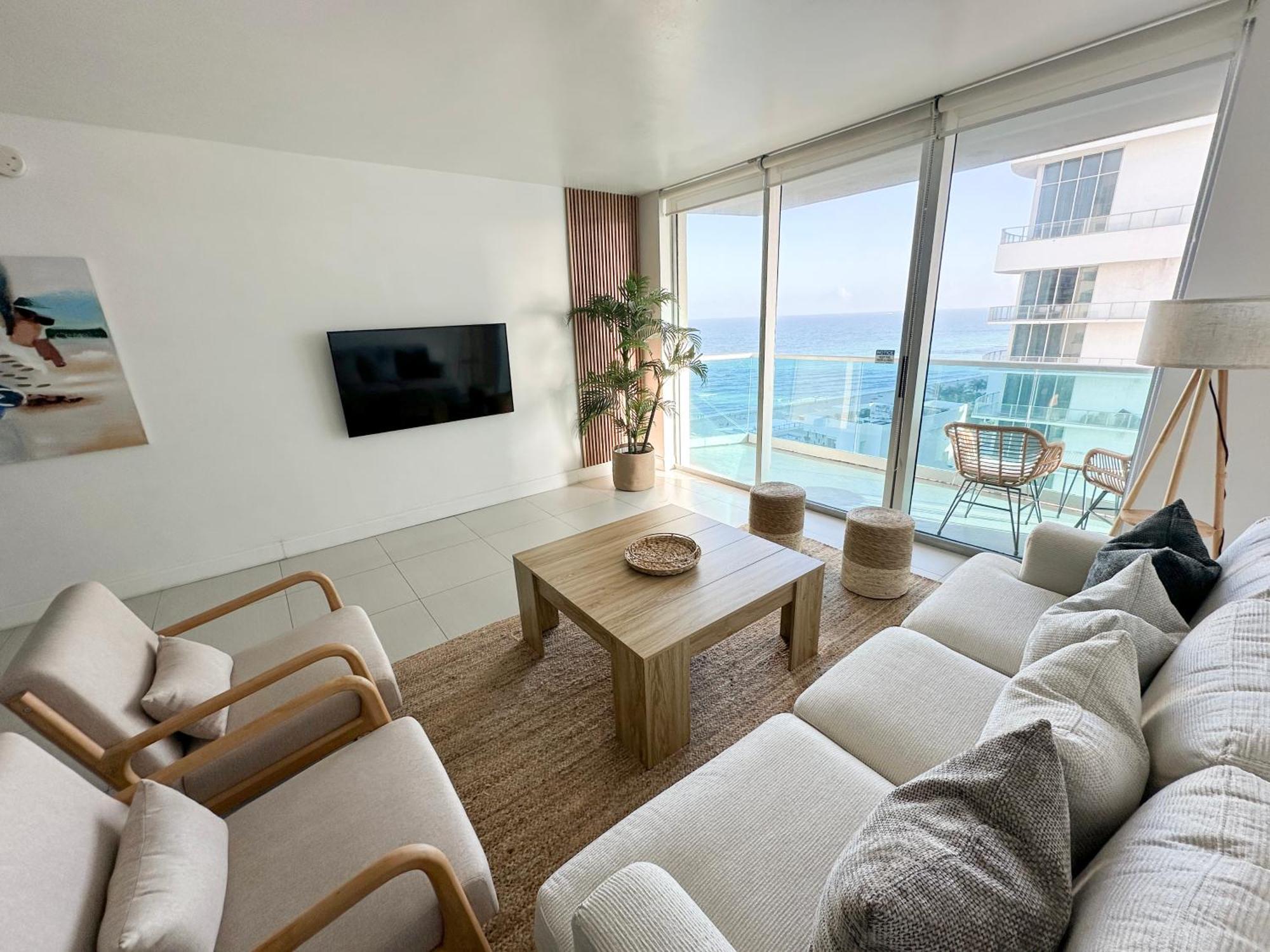 Departamento Frente Al Mar Con Salida Directa A Playa. Apartment Hollywood Ngoại thất bức ảnh